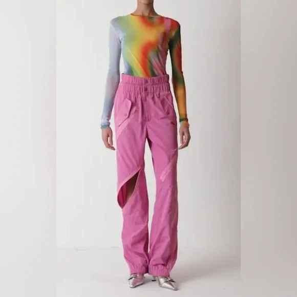 NWT Monse DW Zipper Detail Pants Sz 8 $1190 - Picture 3 of 14